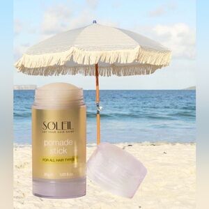 Soleil Pomade Stick Shea Butter & Castor Oil NEW